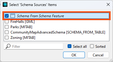 Changing Schema Source